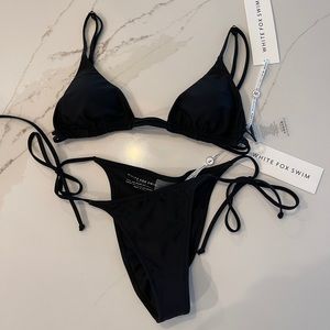White Fox Set Black
